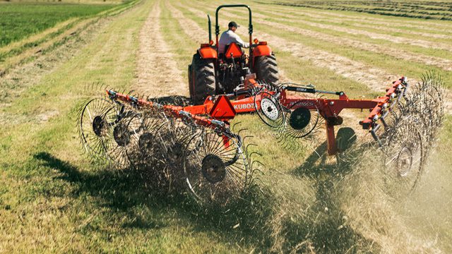 Kubota Wheel Rake Series