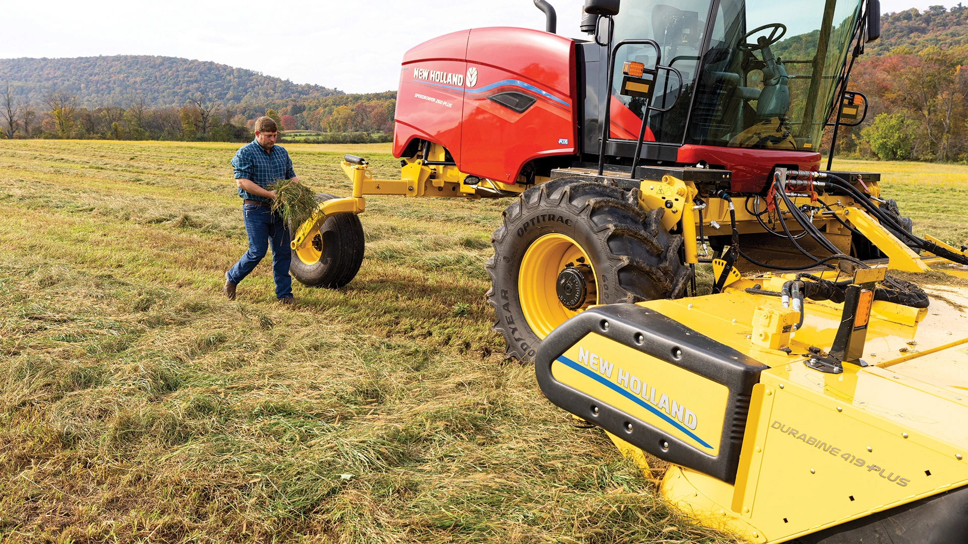 New Holland Windrowers