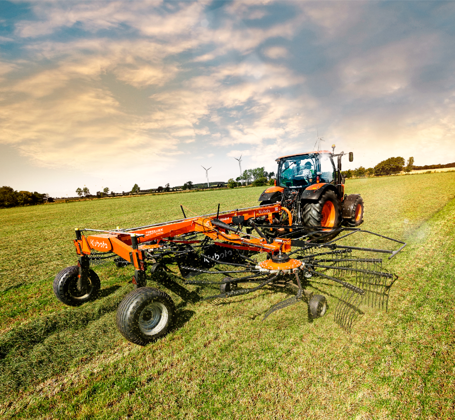 Kubota Single Rotor Rakes