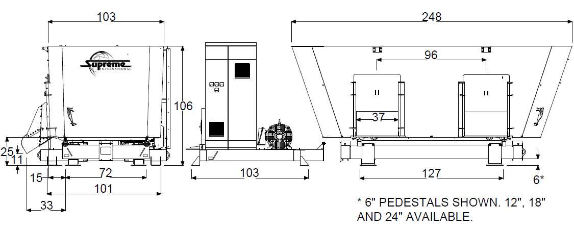 1200TSH Hydrostatic Stationary 1